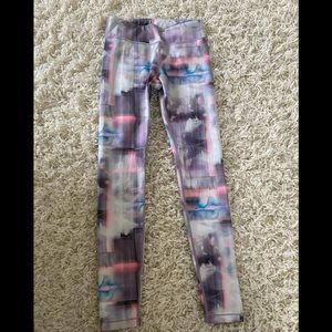 Athleta Girl Tie Dye Leggings  -Size L/14  -Soft